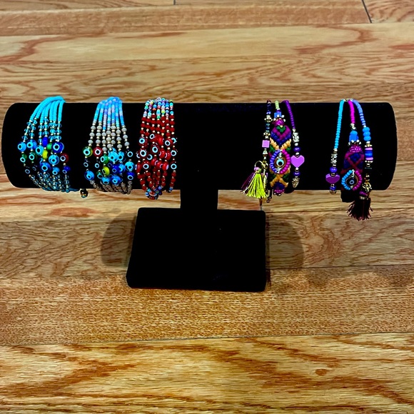 Variety of colors evil eye bracelets one size fits all - Picture 1 of 1